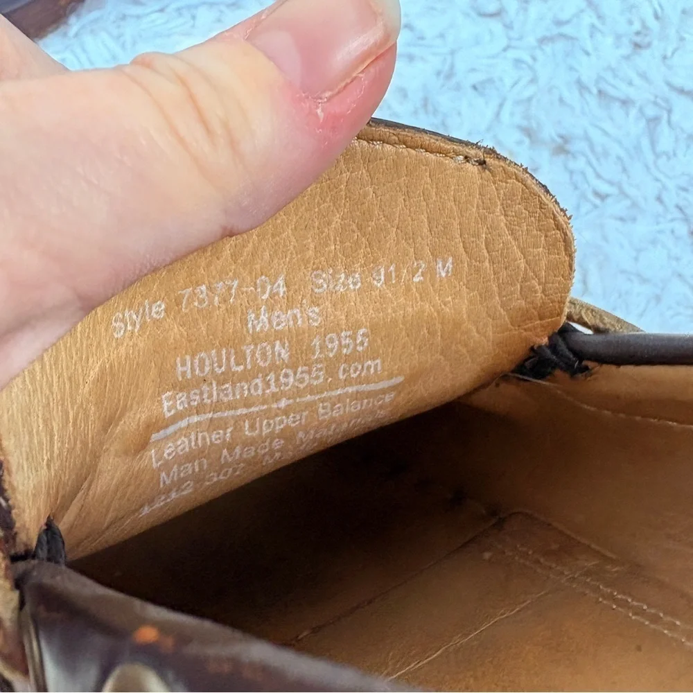 Eastland Men's Brown Leather Loafers size 9.5